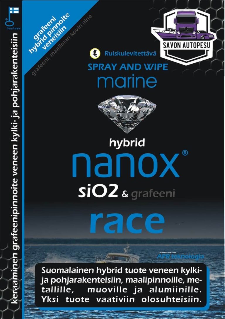 Nanox marine race, esitteen etukansi
