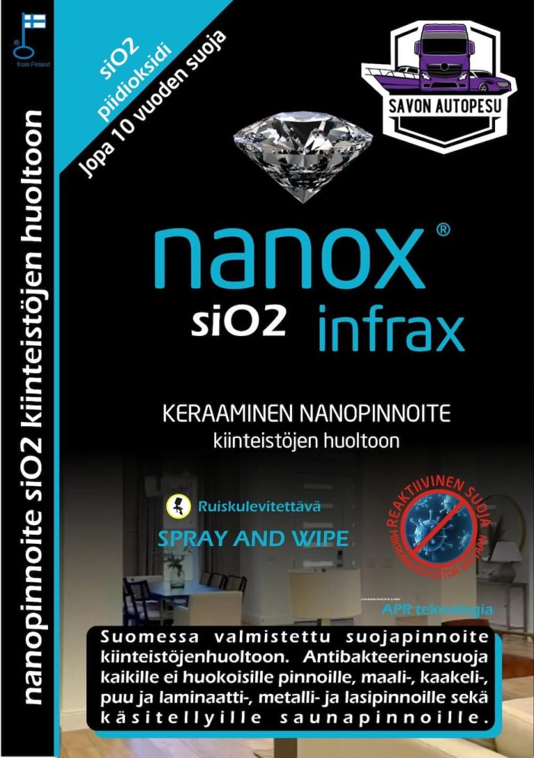 Nanox infrax, esitteen etukansi